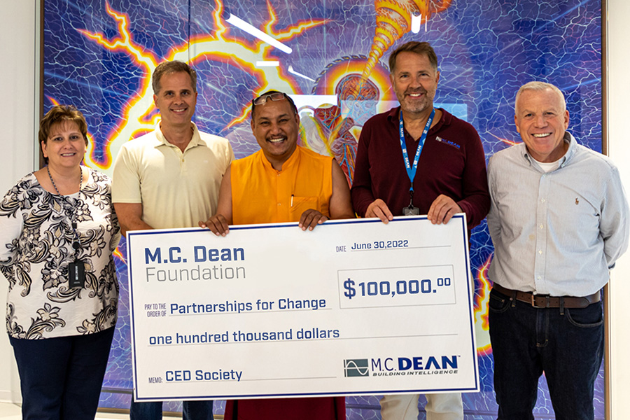 Mc Dean Foundation Donates 100k To The Ced Society Mc Dean